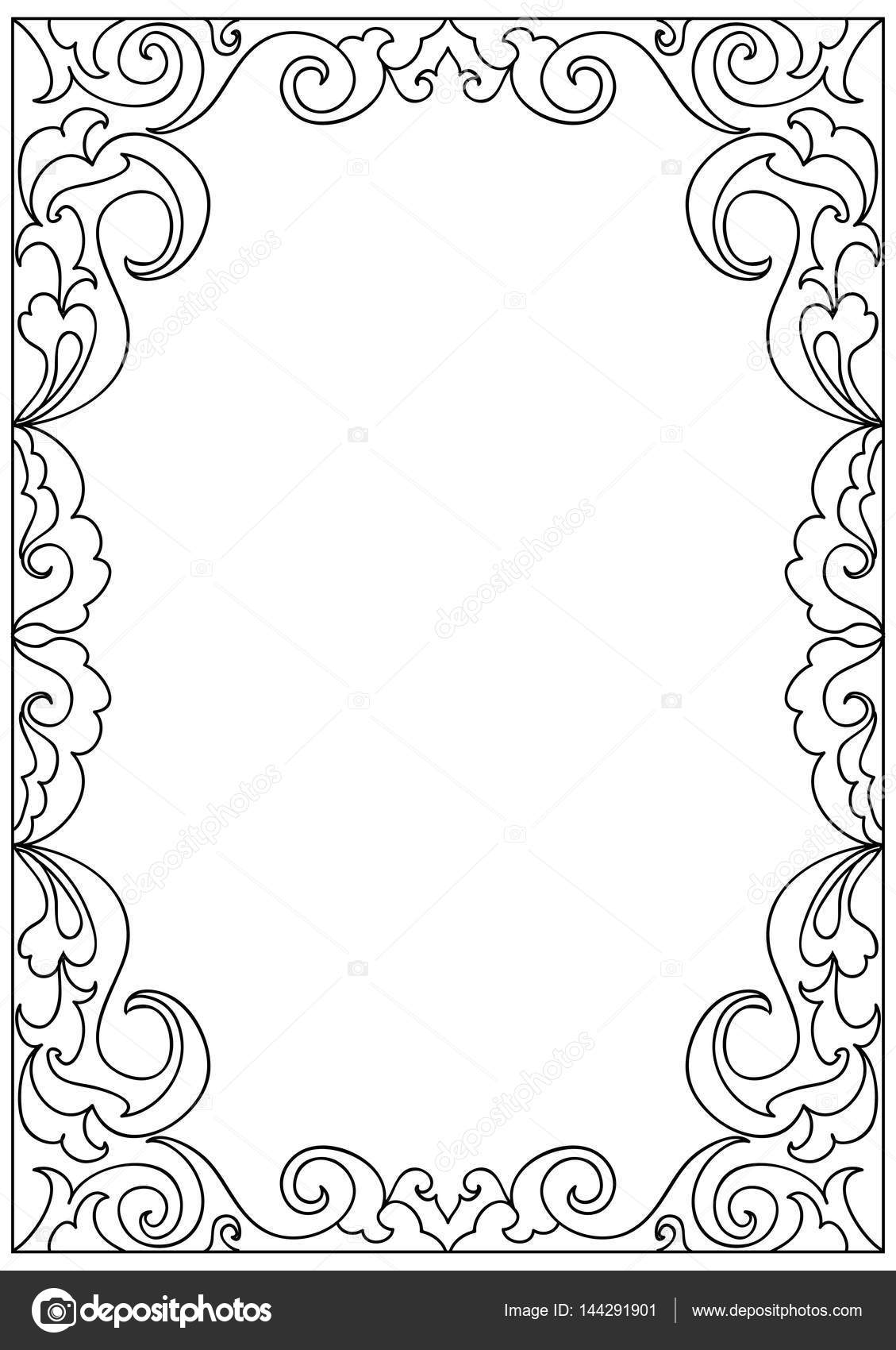 90 Picture Frames Coloring Pages to Bring Your Artwork to Life 40