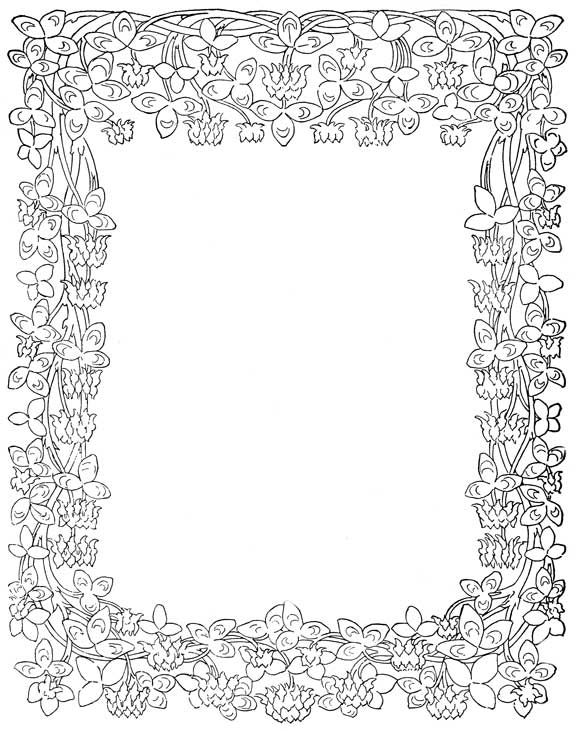 90 Picture Frames Coloring Pages to Bring Your Artwork to Life 46