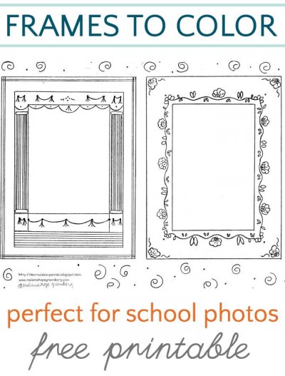 90 Picture Frames Coloring Pages to Bring Your Artwork to Life 53