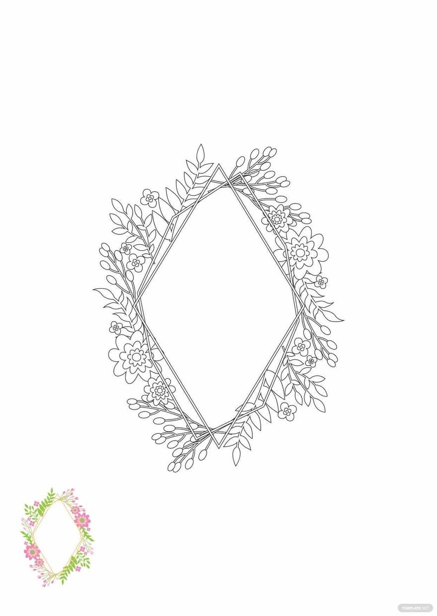 90 Picture Frames Coloring Pages to Bring Your Artwork to Life 56