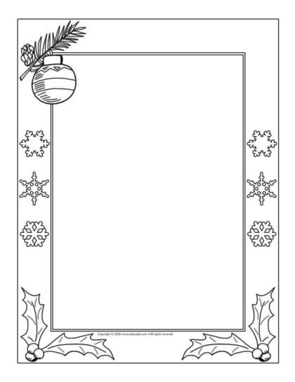 90 Picture Frames Coloring Pages to Bring Your Artwork to Life 6