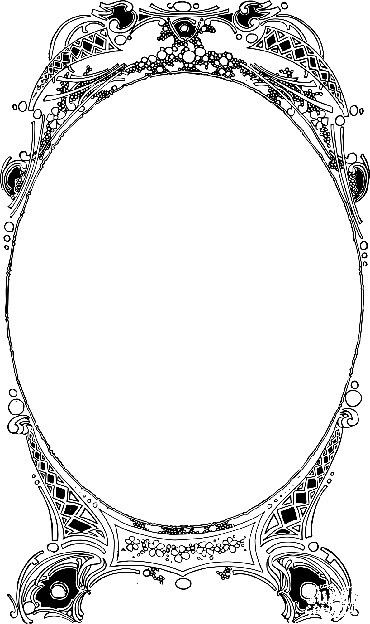 90 Picture Frames Coloring Pages to Bring Your Artwork to Life 90