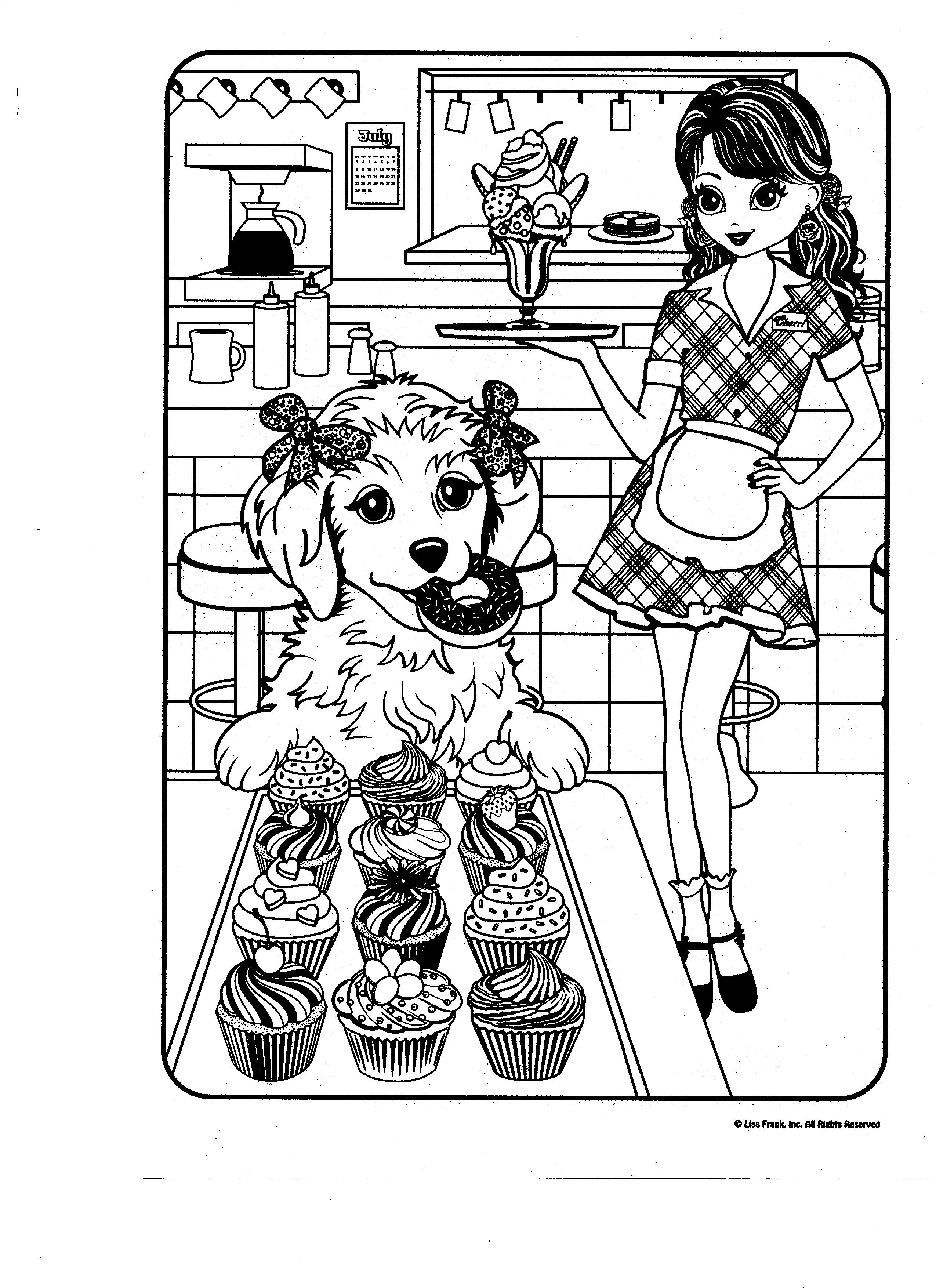 99+ Lisa Frank Adult Coloring Pages Part 108