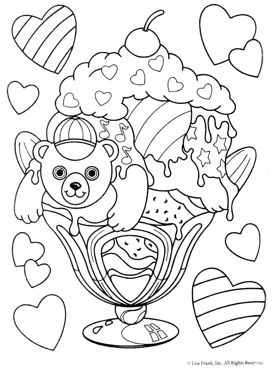 99+ Lisa Frank Adult Coloring Pages Part 45