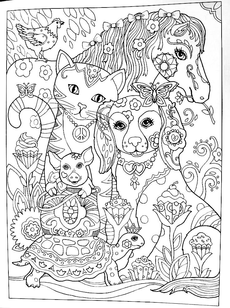 99+ Lisa Frank Adult Coloring Pages Part 47