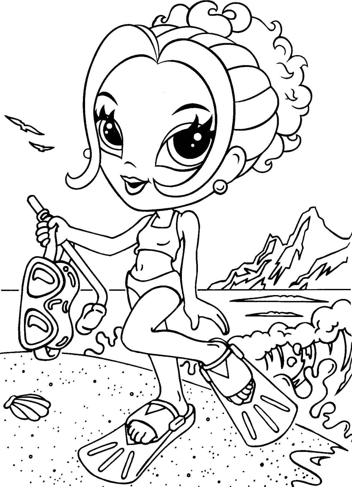 99+ Lisa Frank Adult Coloring Pages Part 49