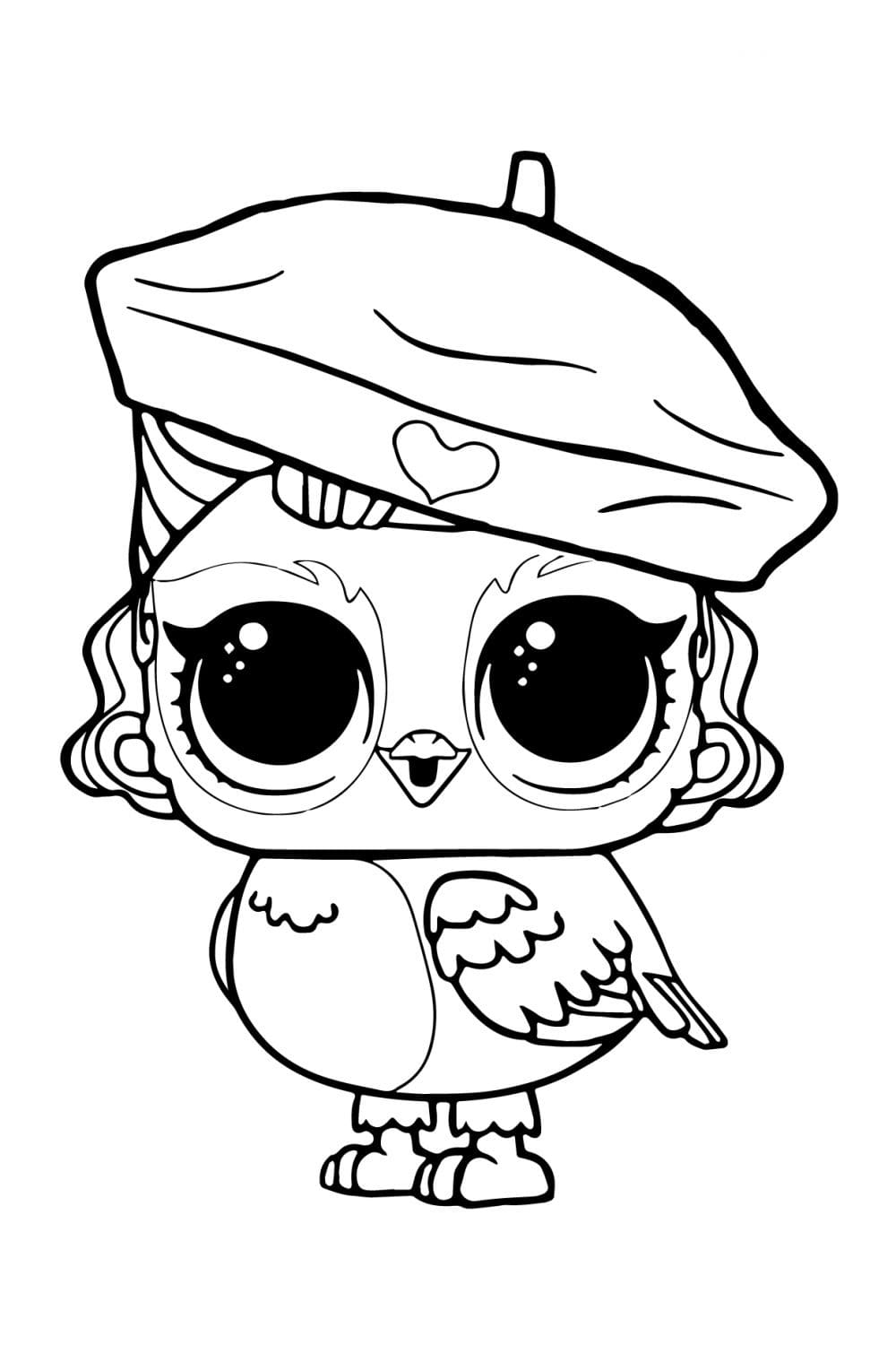 99 Lol Doll Coloring Pages Free Printable 1