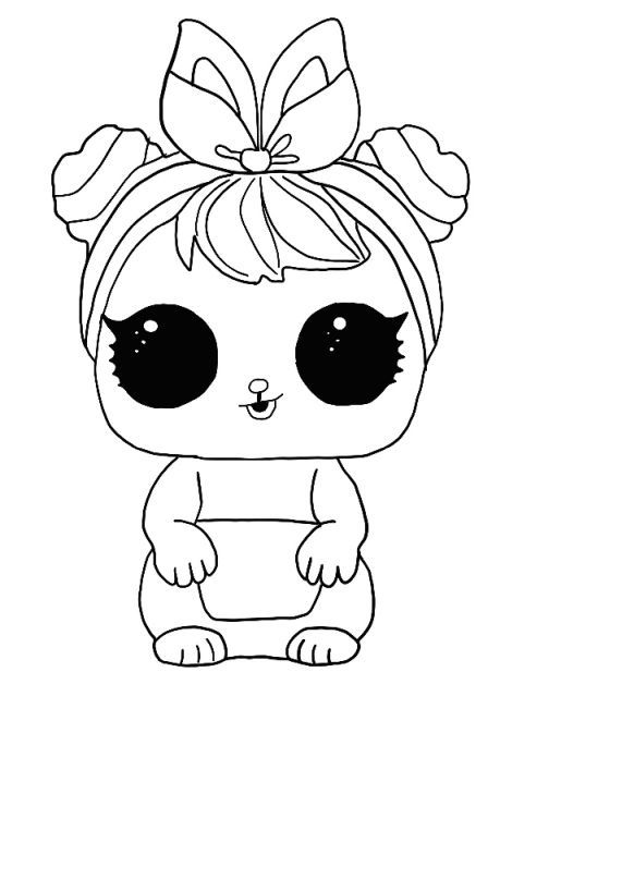 99 Lol Doll Coloring Pages Free Printable 10