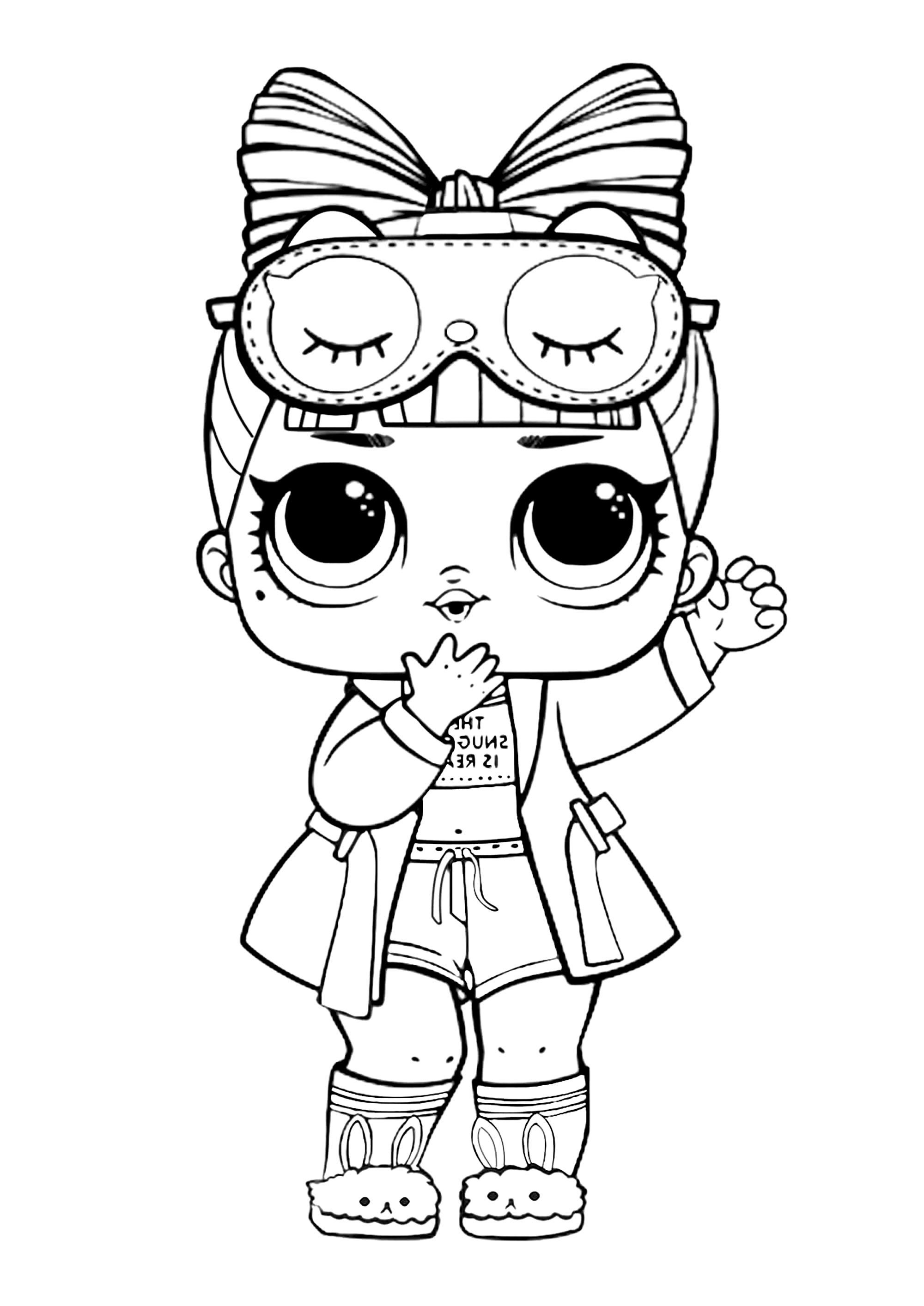 99 Lol Doll Coloring Pages Free Printable 100