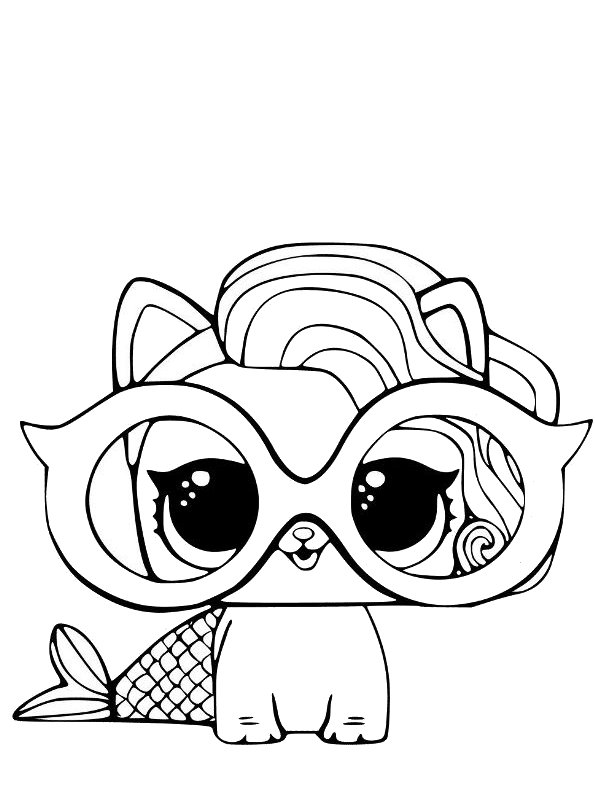 99 Lol Doll Coloring Pages Free Printable 110