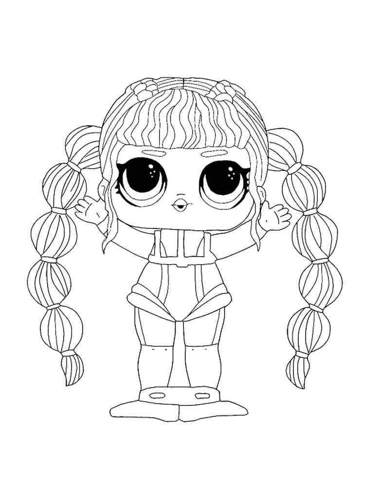 99 Lol Doll Coloring Pages Free Printable 112