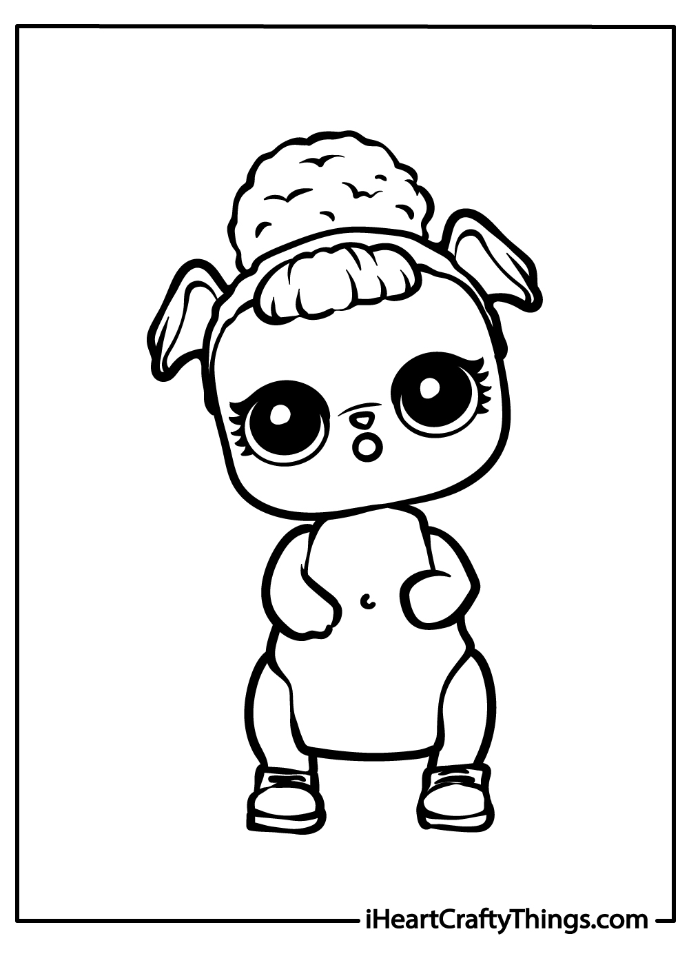 99 Lol Doll Coloring Pages Free Printable 117