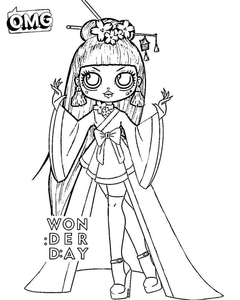 99 Lol Doll Coloring Pages Free Printable 123