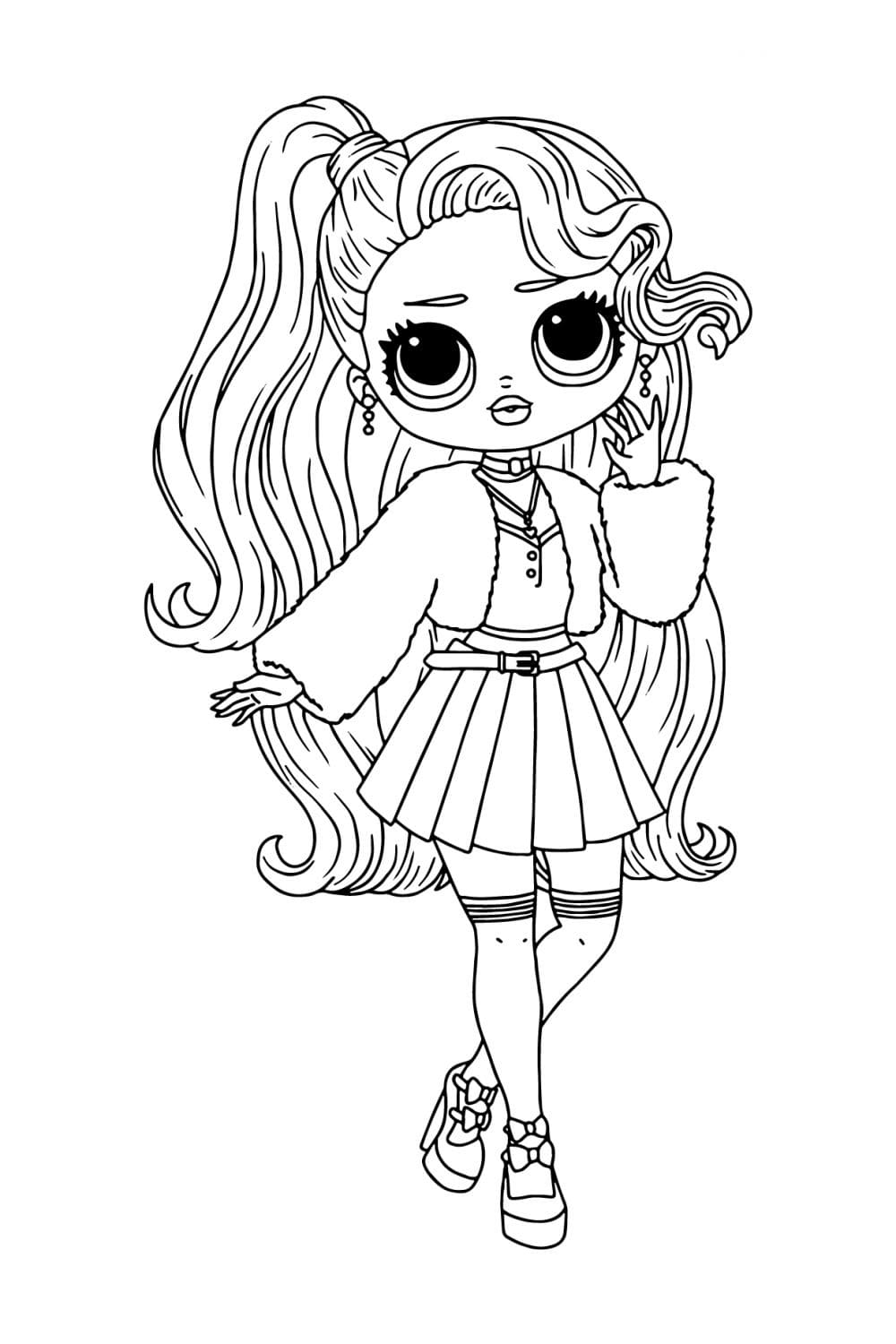 99 Lol Doll Coloring Pages Free Printable 124