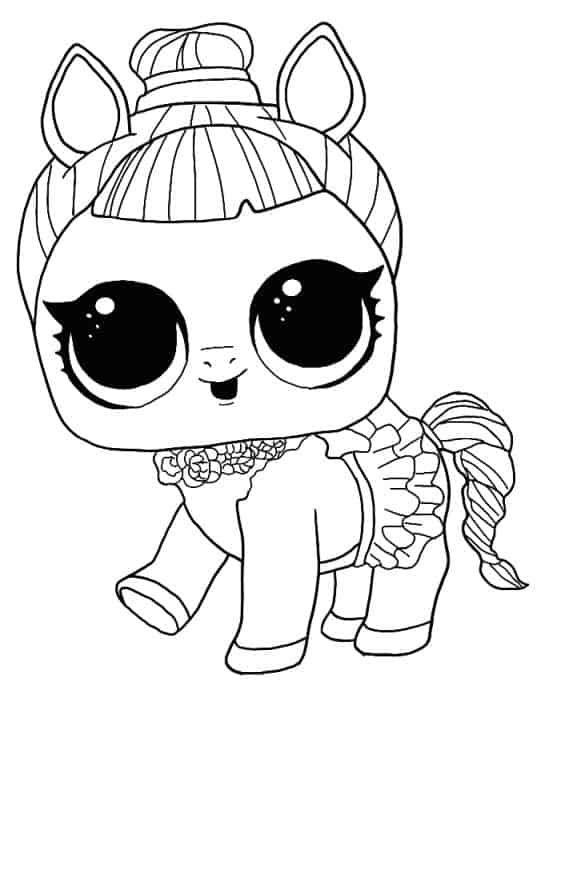 99 Lol Doll Coloring Pages Free Printable 13