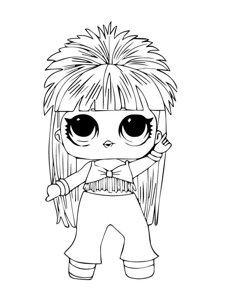 99 Lol Doll Coloring Pages Free Printable 131