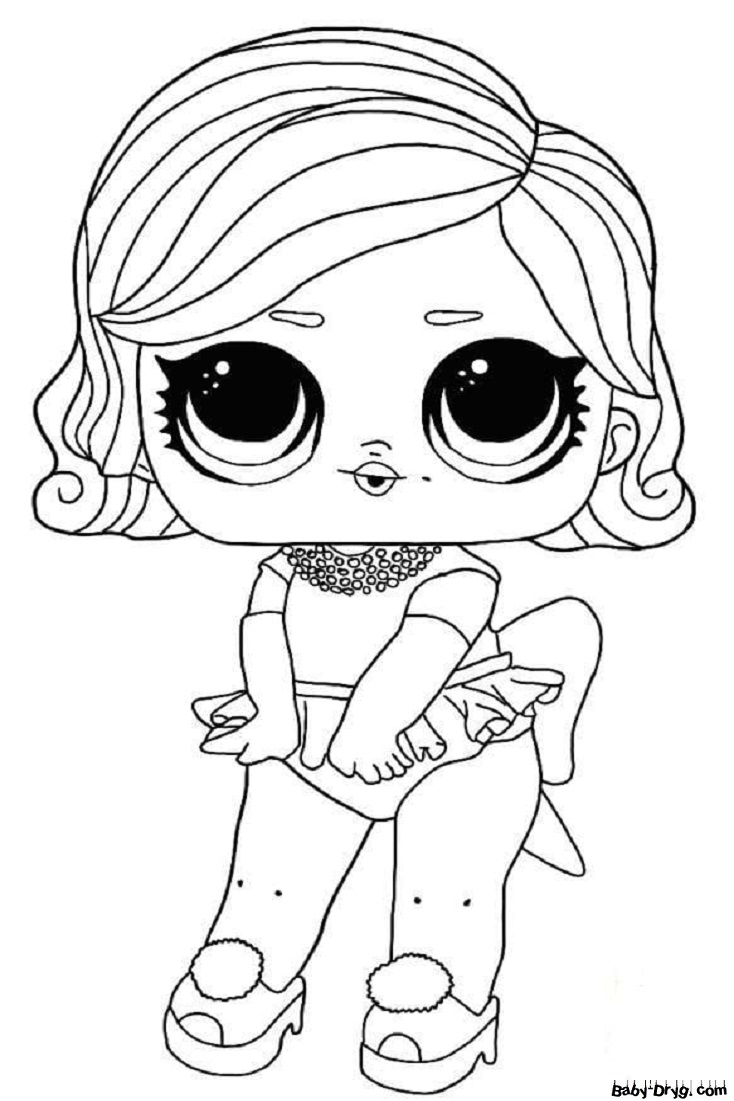 99 Lol Doll Coloring Pages Free Printable 132