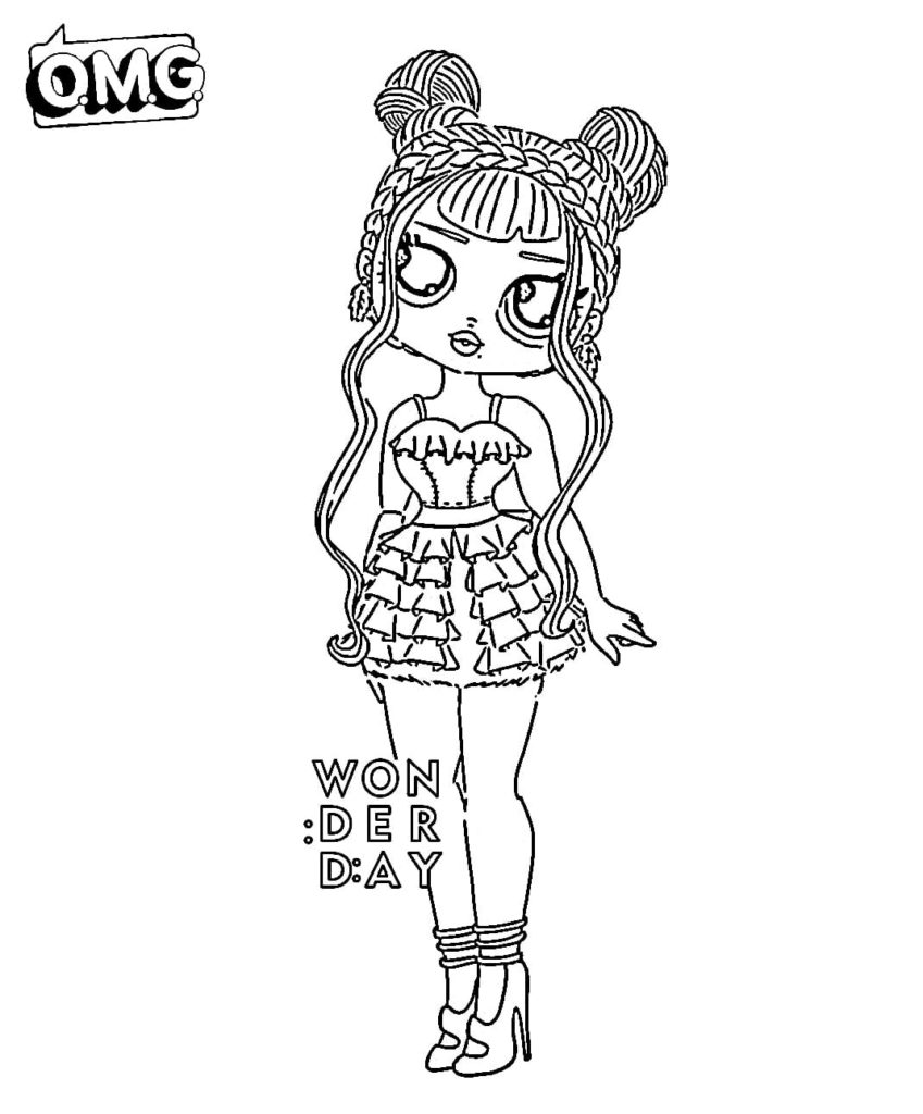 99 Lol Doll Coloring Pages Free Printable 135