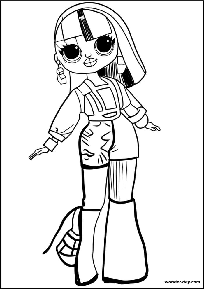 99 Lol Doll Coloring Pages Free Printable 139