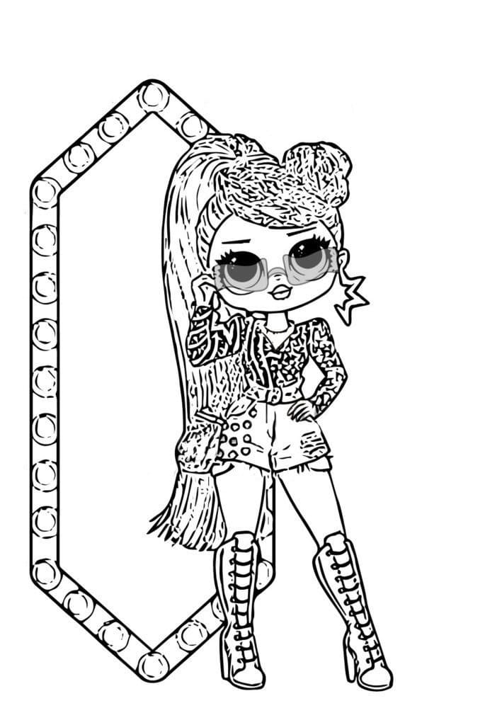 99 Lol Doll Coloring Pages Free Printable 140