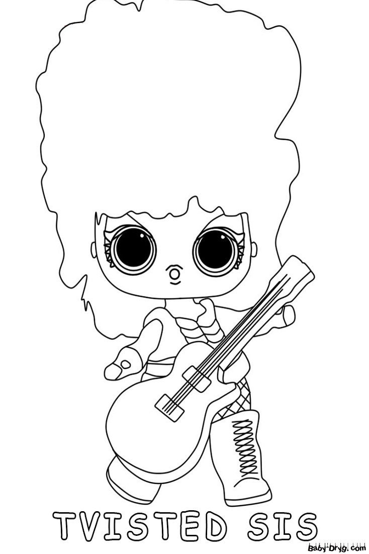 99 Lol Doll Coloring Pages Free Printable 2