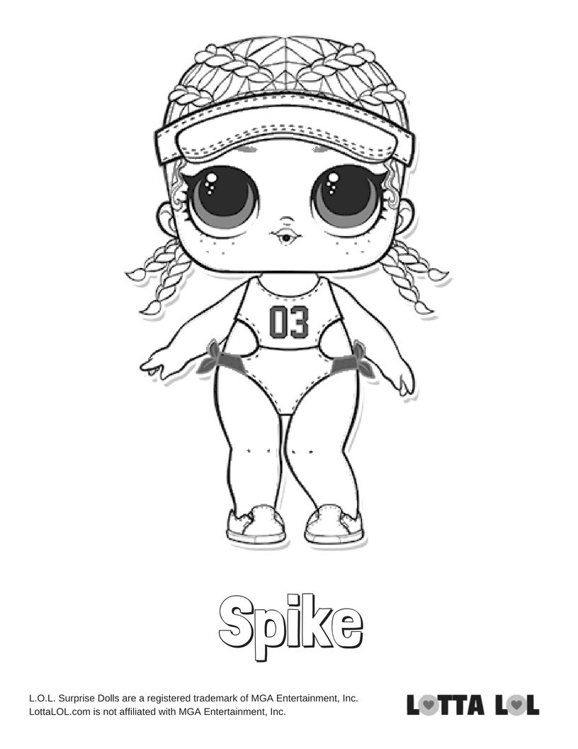 99 Lol Doll Coloring Pages Free Printable 23