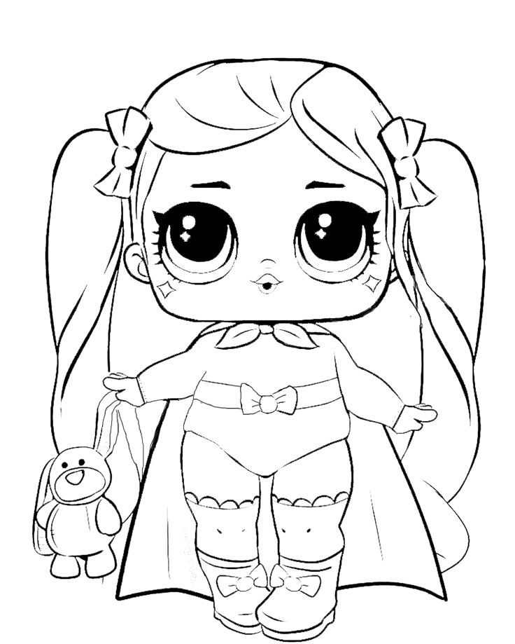 99 Lol Doll Coloring Pages Free Printable 26