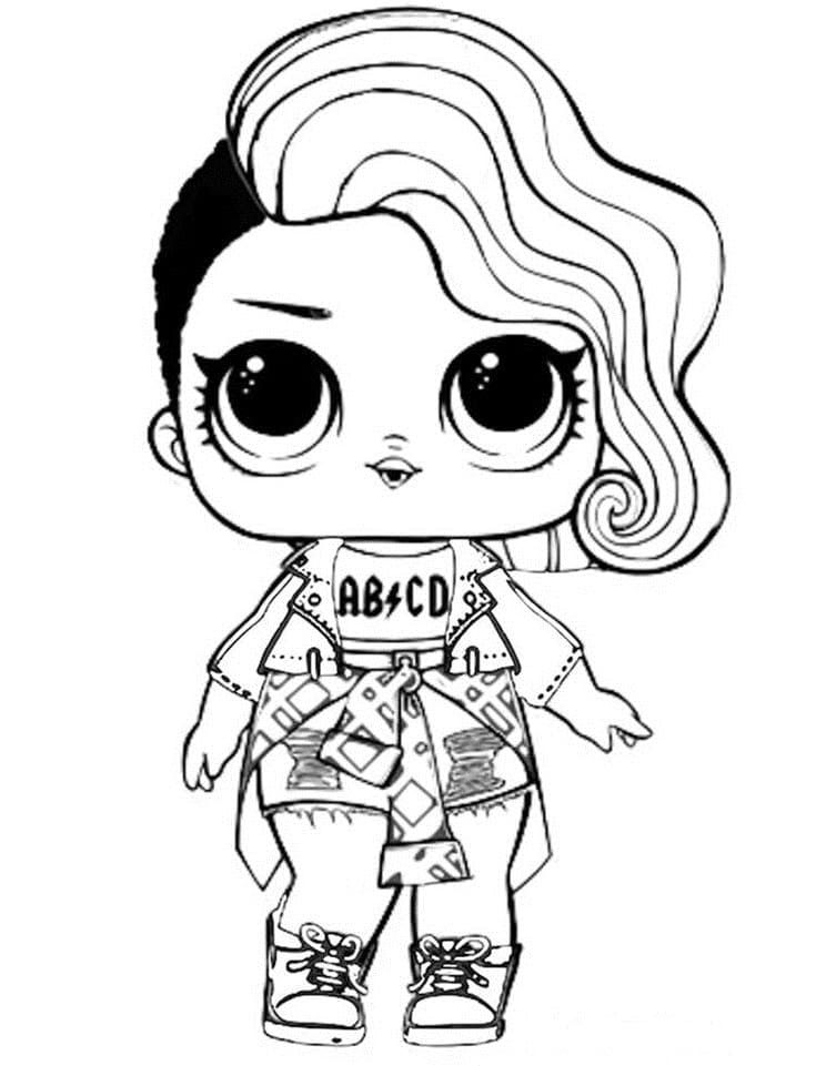 99 Lol Doll Coloring Pages Free Printable 27