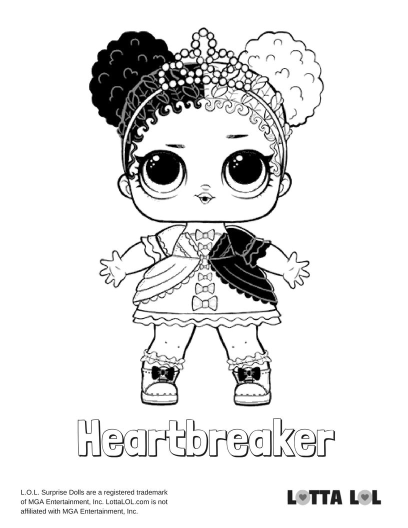 99 Lol Doll Coloring Pages Free Printable 30