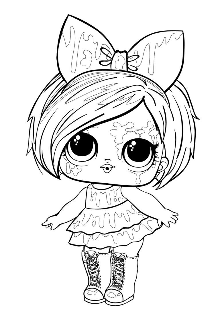 99 Lol Doll Coloring Pages Free Printable 33