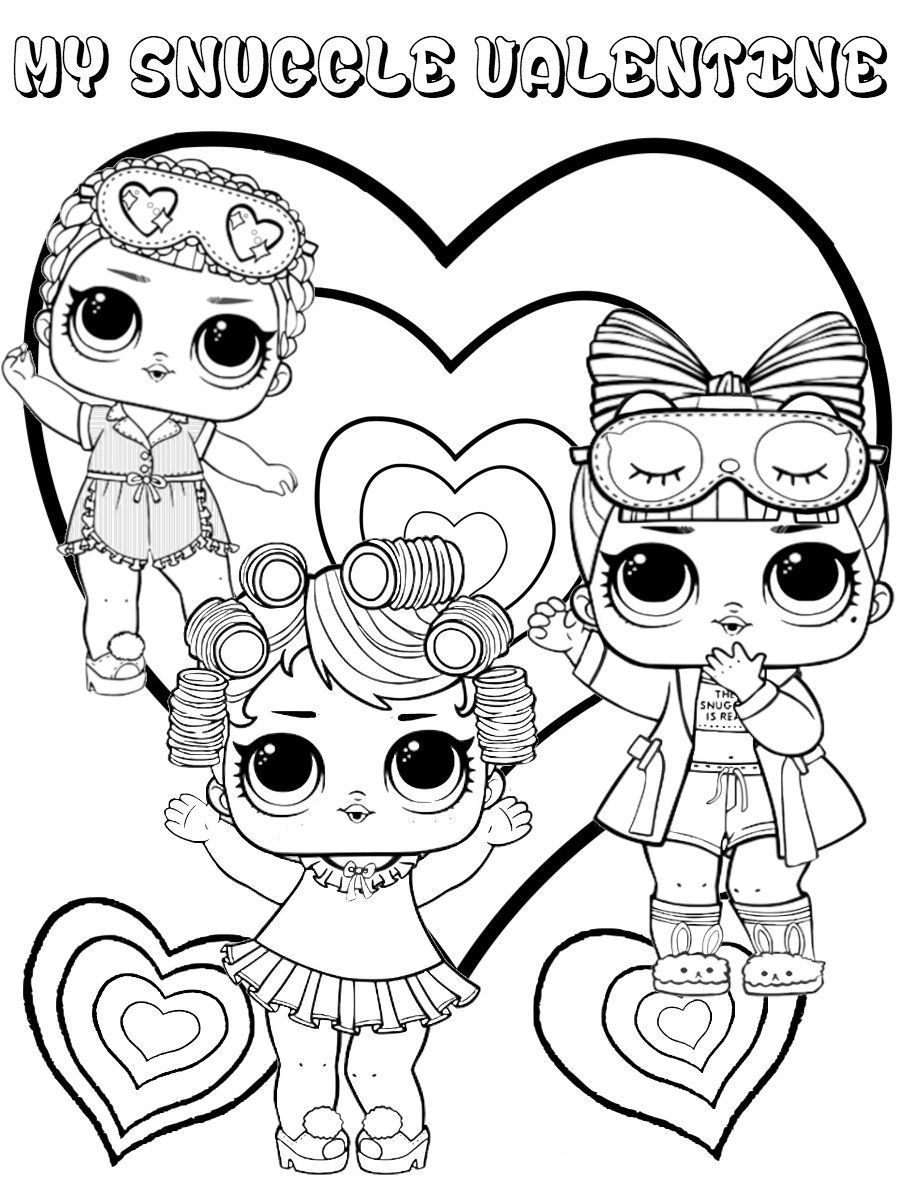 99 Lol Doll Coloring Pages Free Printable 34