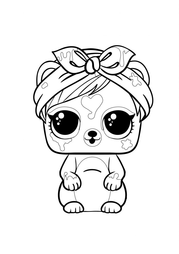 99 Lol Doll Coloring Pages Free Printable 36