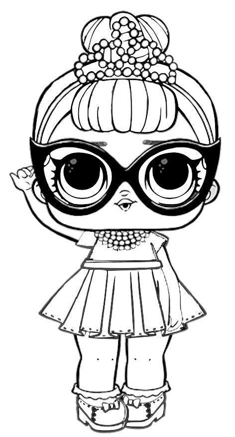 99 Lol Doll Coloring Pages Free Printable 39