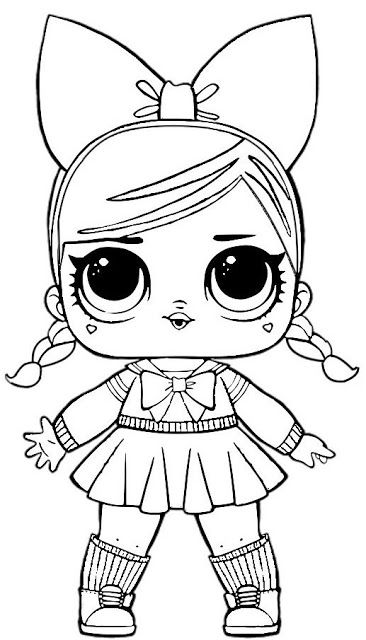 99 Lol Doll Coloring Pages Free Printable 40