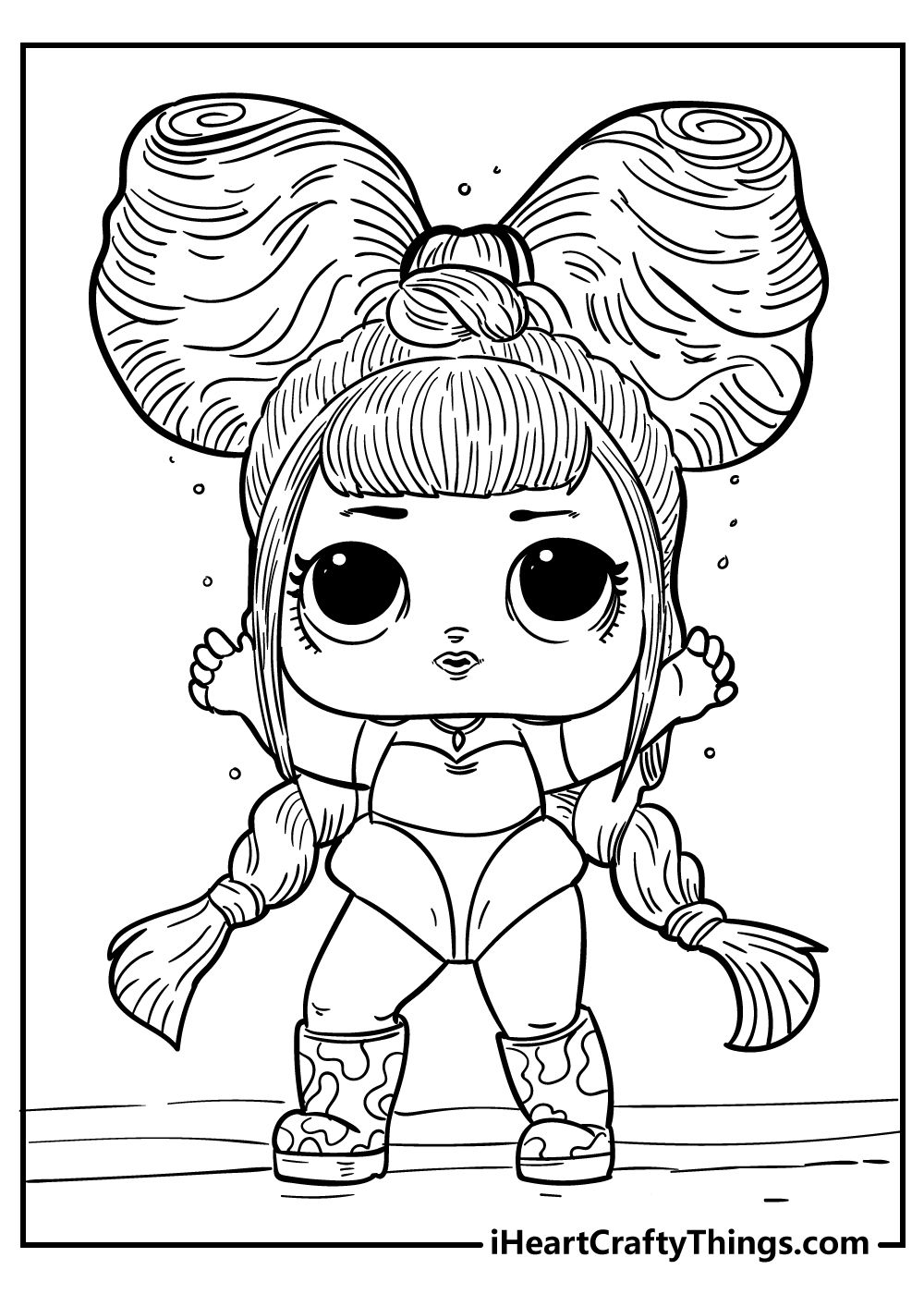 99 Lol Doll Coloring Pages Free Printable 42