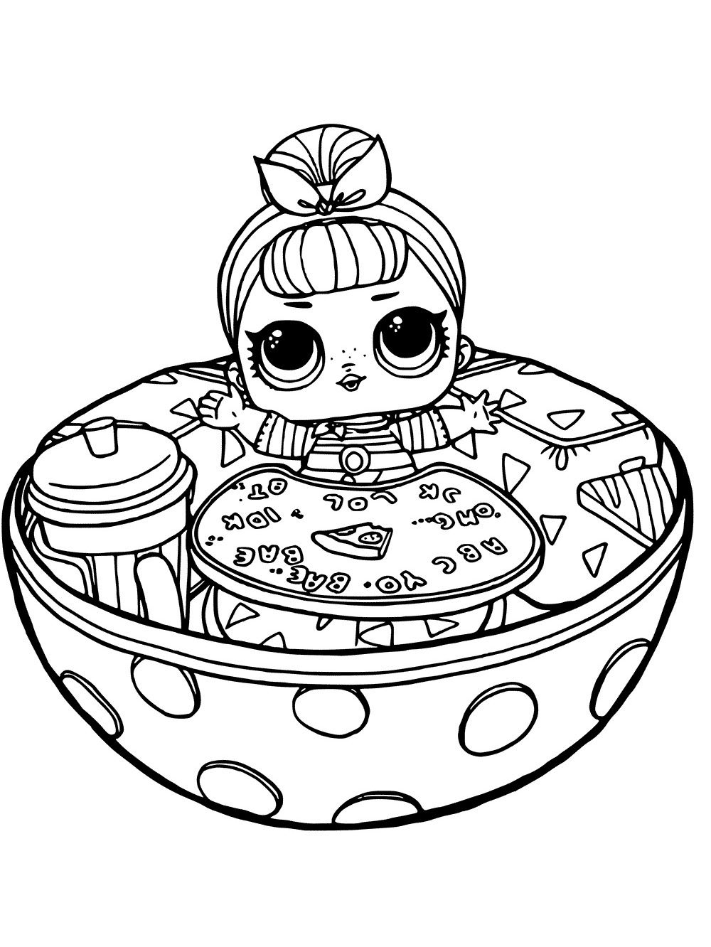 99 Lol Doll Coloring Pages Free Printable 46