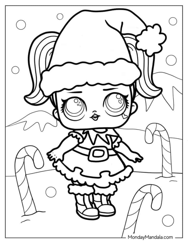 99 Lol Doll Coloring Pages Free Printable 47