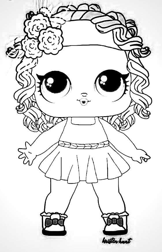 99 Lol Doll Coloring Pages Free Printable 49