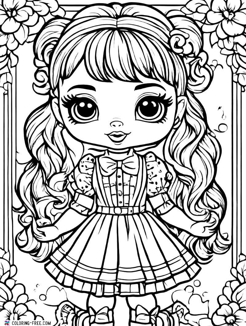 99 Lol Doll Coloring Pages Free Printable 50