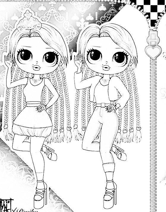 99 Lol Doll Coloring Pages Free Printable 51