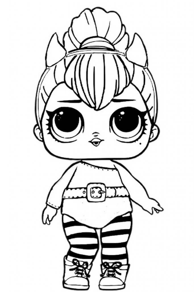 99 Lol Doll Coloring Pages Free Printable 53