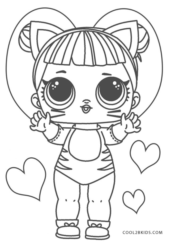 99 Lol Doll Coloring Pages Free Printable 54