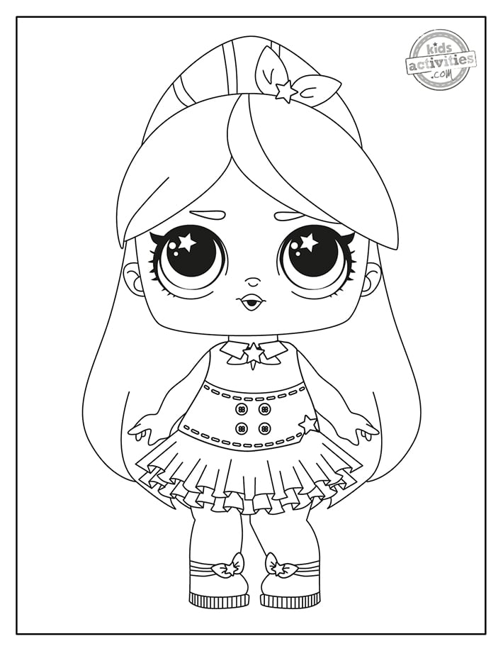 99 Lol Doll Coloring Pages Free Printable 55