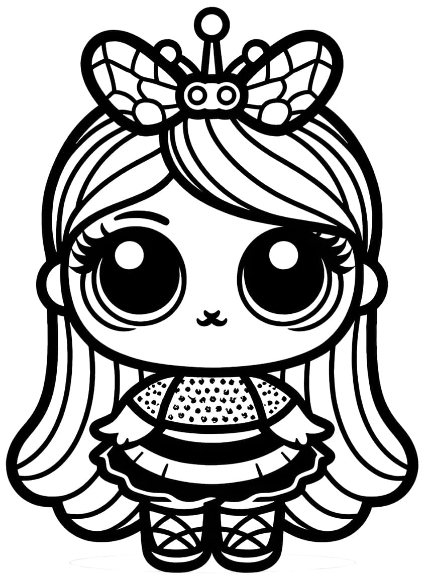 99 Lol Doll Coloring Pages Free Printable 57