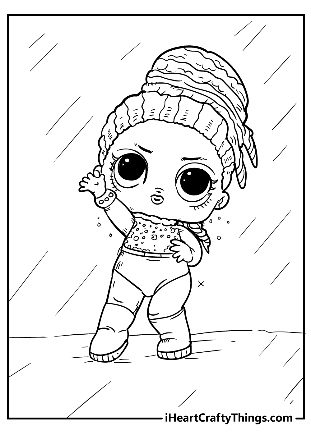 99 Lol Doll Coloring Pages Free Printable 58