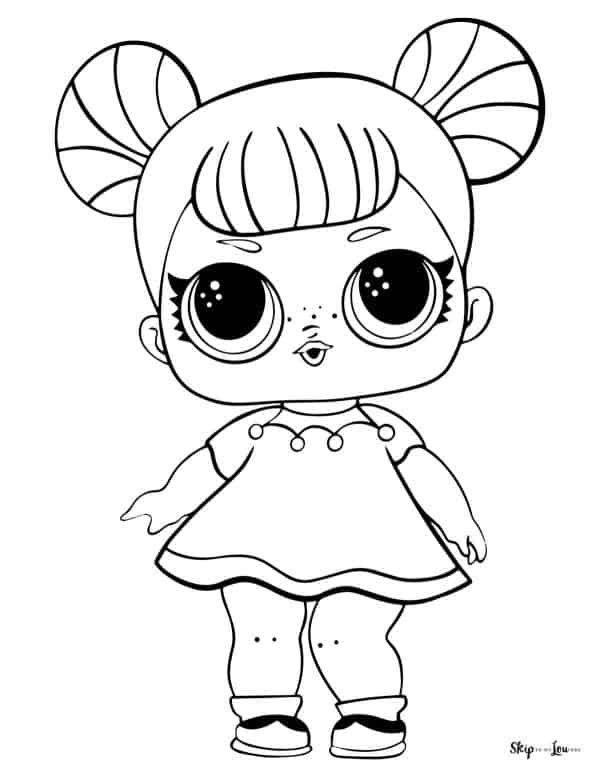 99 Lol Doll Coloring Pages Free Printable 60