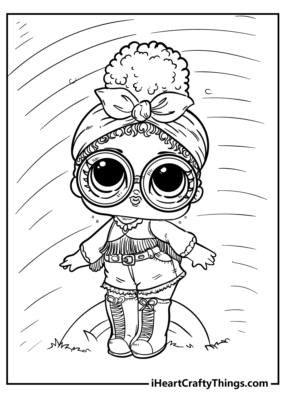 99 Lol Doll Coloring Pages Free Printable 63