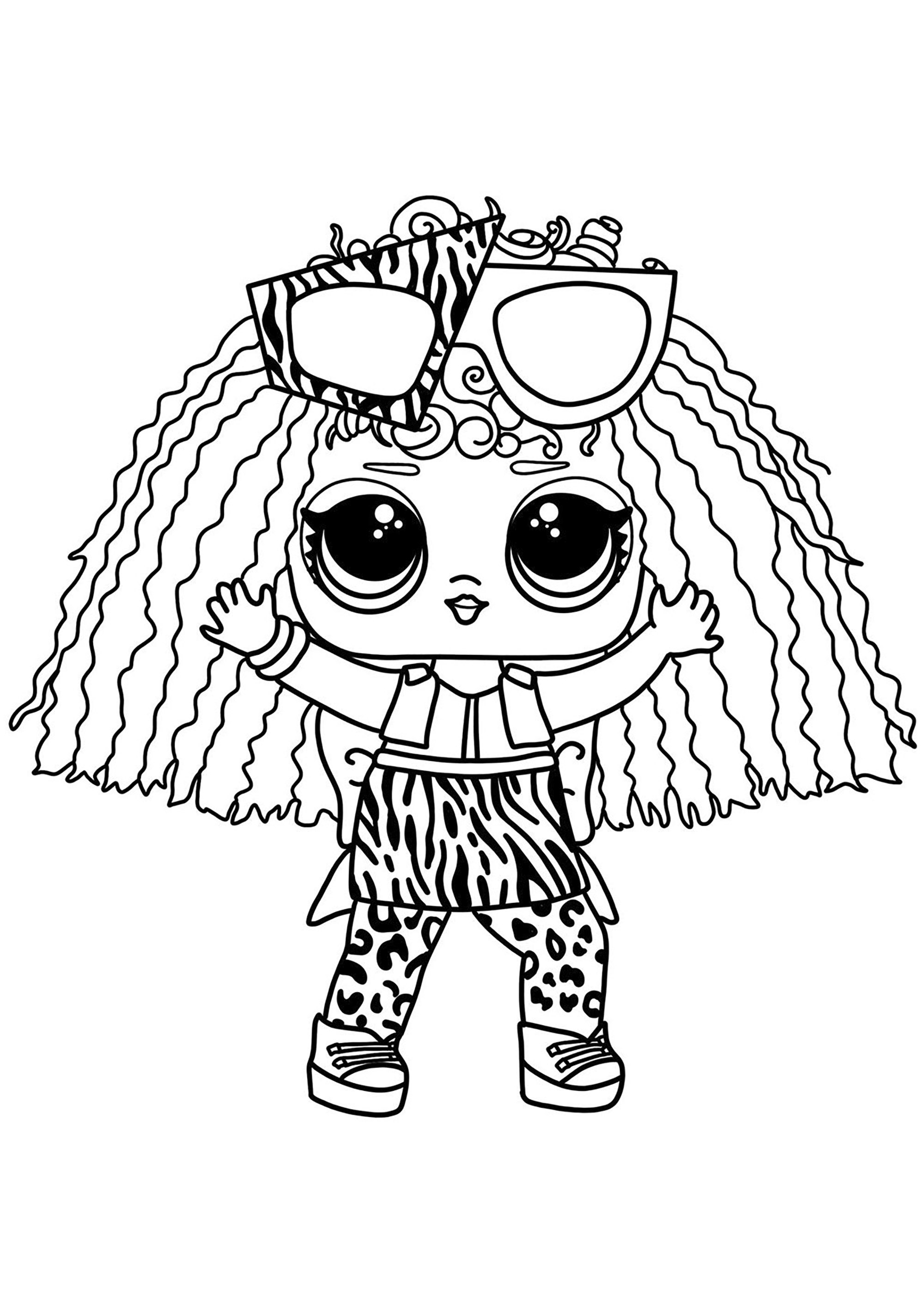 99 Lol Doll Coloring Pages Free Printable 65