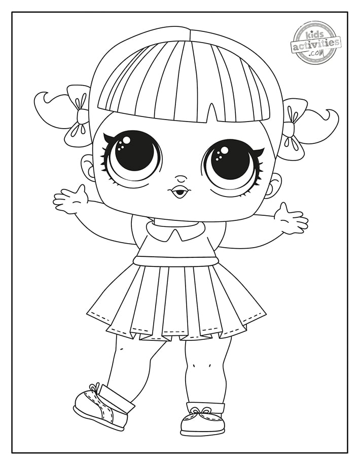 99 Lol Doll Coloring Pages Free Printable 69