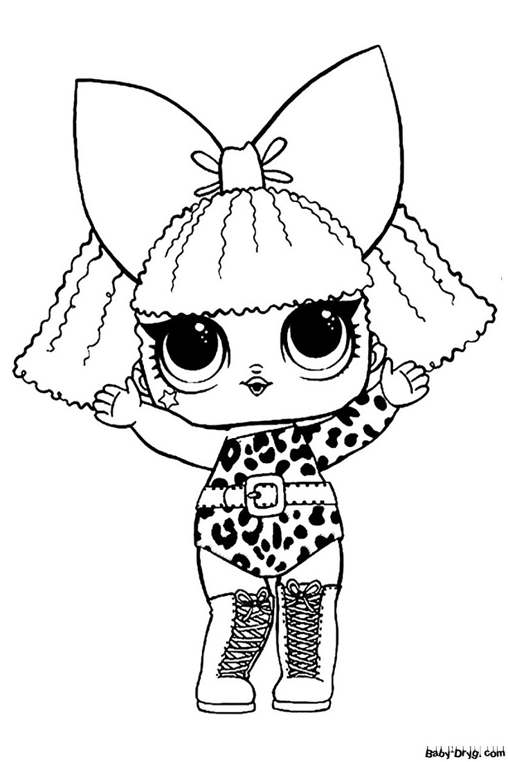 99 Lol Doll Coloring Pages Free Printable 72